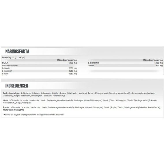 Амінокомплекс для спорту Scitec Nutrition BCAA+Glutamine Xpress 600 g /50 servings/ Lime | Зображення 1
