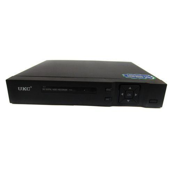 DVR регистратор BNC/V-OUT 4 канальный UKC CAD 1204 AHD 4 cam черный | Зображення 1