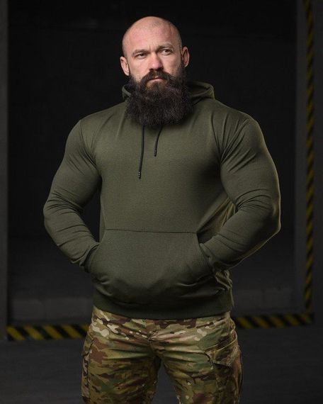 Худі maklin moscow олива НП4955 | Зображення 4