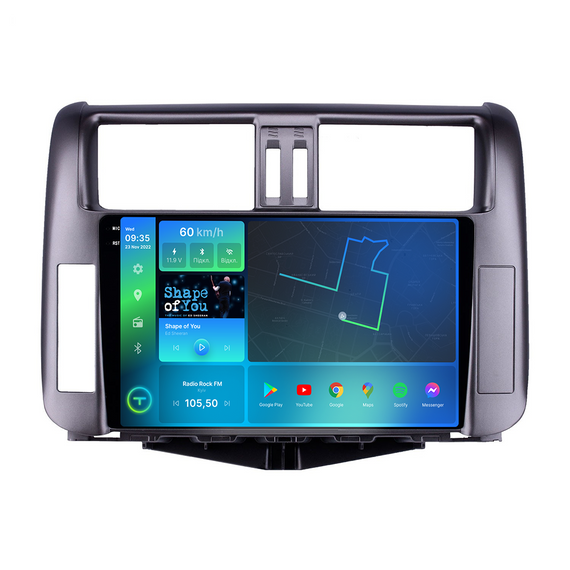 Штатна магнітола Torssen 2K Toyota Prado 150 2009-2013 F9432 4G Carplay DSP | Зображення 1