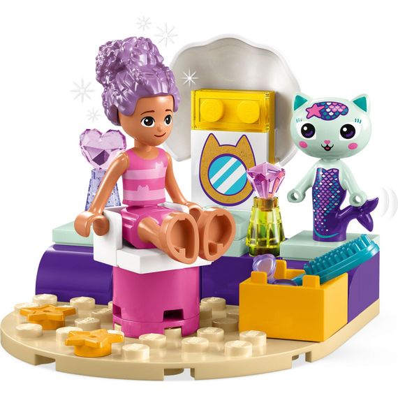 Конструктор LEGO Gabby's Dollhouse Корабель і спа Ґаббі й Нявки 88 деталей (10786) | Зображення 3