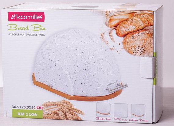 Хлібниця Kamille Breadbasket Marble 36.5х26.5см | Зображення 6