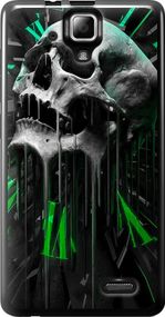 Чехол на Lenovo A536 Череп-часы "4100u-149-17620"