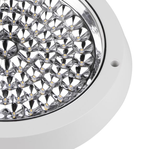 Светильник потолочный накладной светодиодный LED-221/9W 90 pcs WW led | Зображення 4