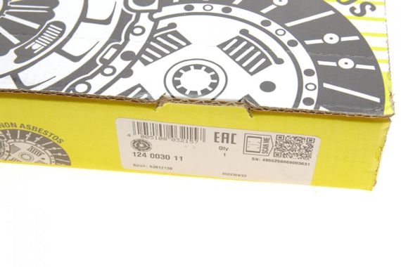 Корзина сцепления Fiat Ducato 2.5 D 86-90 d=235mm  124 0030 11 | Зображення 3