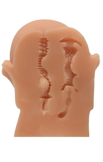 Мастурбатор Вагіна-Анус Skirt тілесний без вібрації з імітацією спідниці sexstyle | Зображення 5