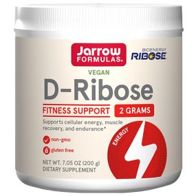 Тонізуючий засіб Jarrow Formulas D-Ribose Powder 7.05 oz 200 g /90 servings/