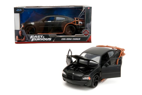 Ігрова металева машинка Fast and Furious Додж Черджер 2006 | Зображення 4