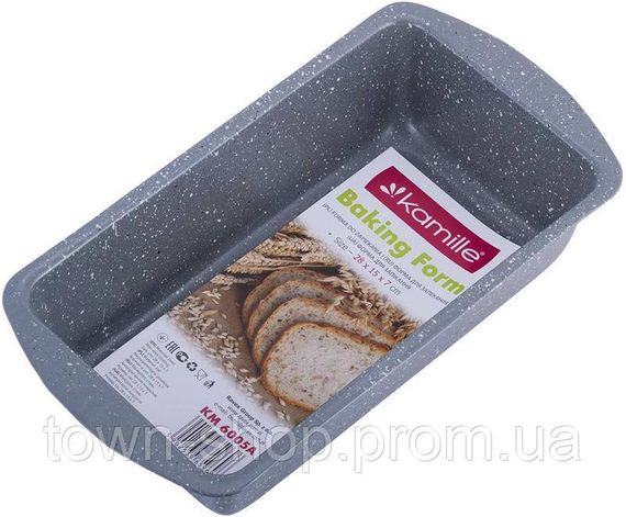 Форма Kamille Bakery Marble для выпечки 28х15х6.8см KM-6005A | Зображення 1