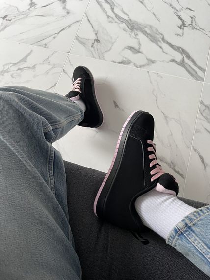 Кросівки DC Court Graffik Black Pink , В'єтнам , Снікерcи DC Court Graffik Black Pink 39 25 см | Зображення 5
