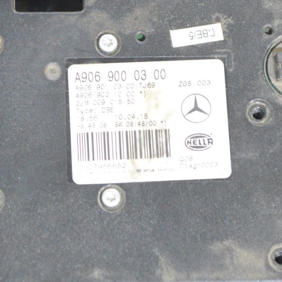 Плафон освітлення салону Mercedes Sprinter W906 2006-2018 Ліхтар стелі салону Мерседес Спринтер в906 A9069000300 | Зображення 5