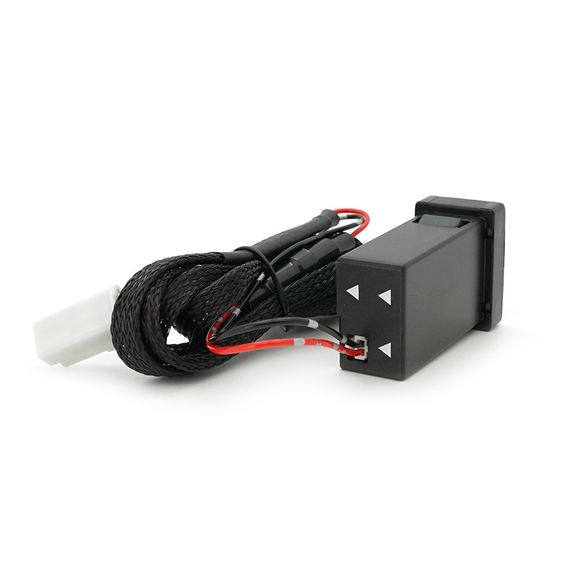 АЗУ врізне 60W-D01T03-С, PD+QC, Type-C: 30W, USB: 30W, LED підсвічування, комплект дротів з роз'ємами, 33x22х58mm, Black | Зображення 2