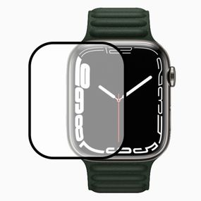 Полімерна плівка 3D (full glue) (тех.пак) для Apple Watch Series 7/8 41 mm