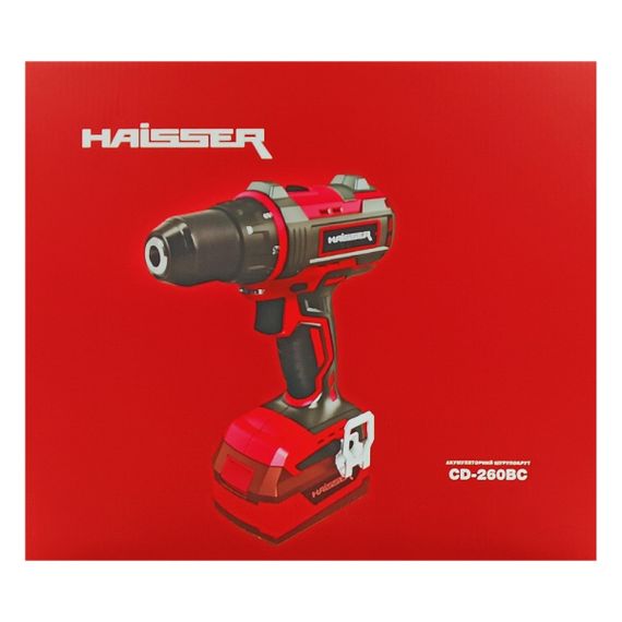 Аккумуляторный шуруповерт HAISSER CD-260BC без АКБ | Зображення 4