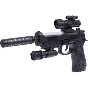 Пистолет свето-звуковой ZIPP Toys Beretta 92FS Черный