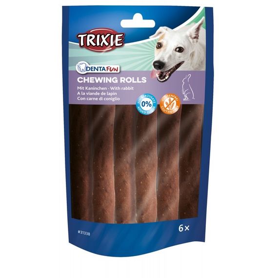 Ласощі для собак з кроликом Trixie Denta Fun, 70 гр