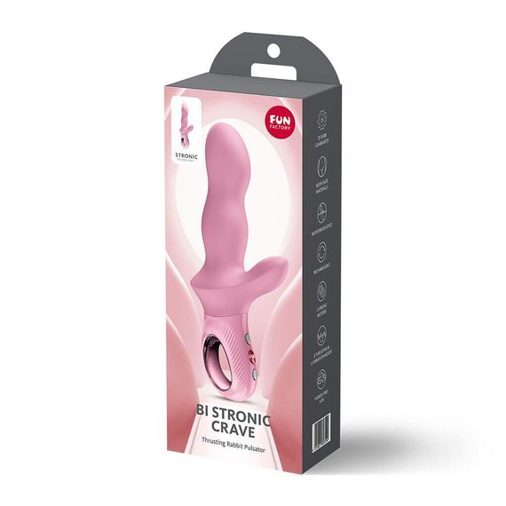 Пульсатор Fun Factory Bi Stronic Crave Rose Sex Aura | Зображення 9