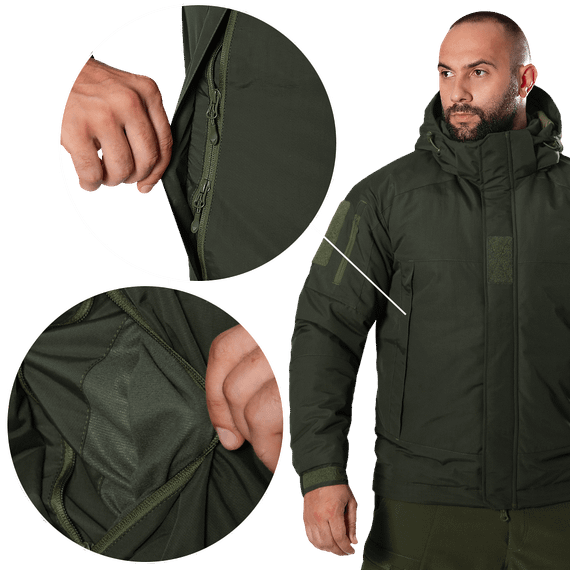 Куртка Defender 7 level Темна Олива (8370), L | Зображення 7