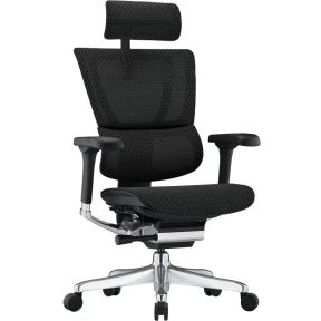 Кресло компьютерное MIRUS-IOO 2 (IOOE2-AB-HAM-5D-L) сетка Т-168-B1 Black