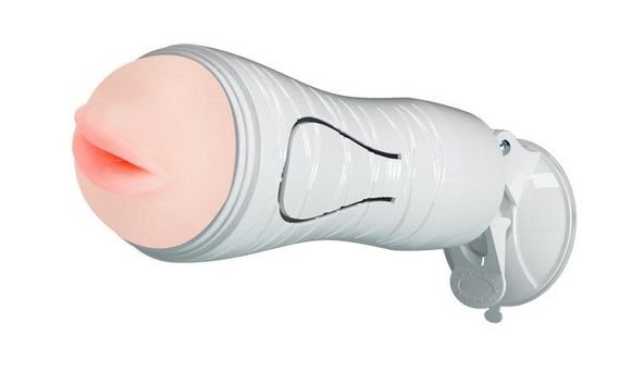 Мастурбатор ротик з вібрацією Crazy Bull-FLORA, BM-00900T48Z-2 Sex Aura | Зображення 3