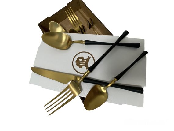 Набір столових приборів Black Few (на 1 персону) | Зображення 1