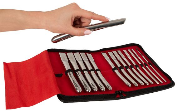Набір уретральних стимуляторів - PPlug 14-Piece Dilator Set Sex Aura | Зображення 7