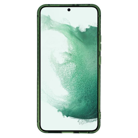 Чехол TPU Starfall Clear для Samsung Galaxy S22+ Зеленый | Зображення 4
