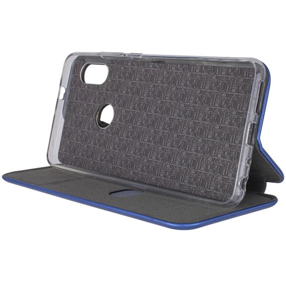 Шкіряний чохол-книжка Classy для Xiaomi Redmi Note 5 Pro / Note 5 (DC) Синій | Зображення 3