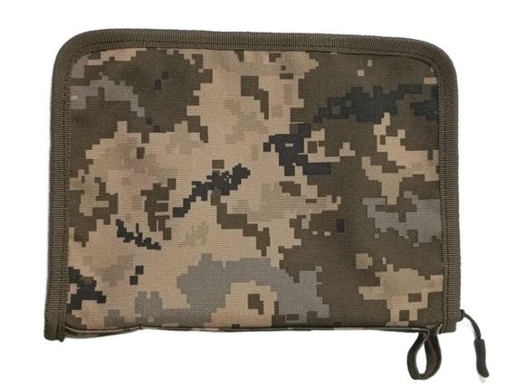 Чохол обкладинка для тактичного блокнота стрілка снайпера А5 водонепроникна 3 кишені Піксель | Зображення 6