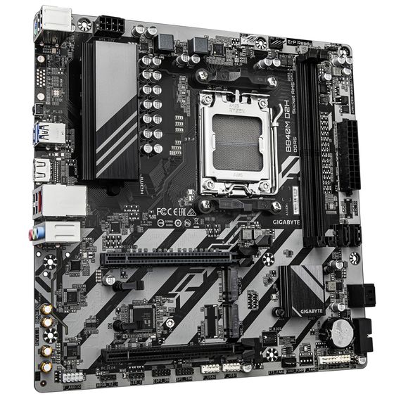 Материнська плата GIGABYTE B840M D2H | Зображення 1