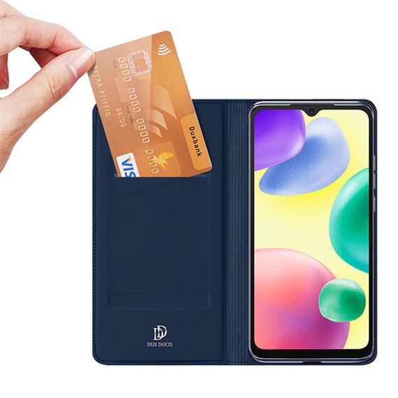Чохол-книжка Dux Ducis з кишенею для візиток для Xiaomi Redmi 10C | Зображення 1