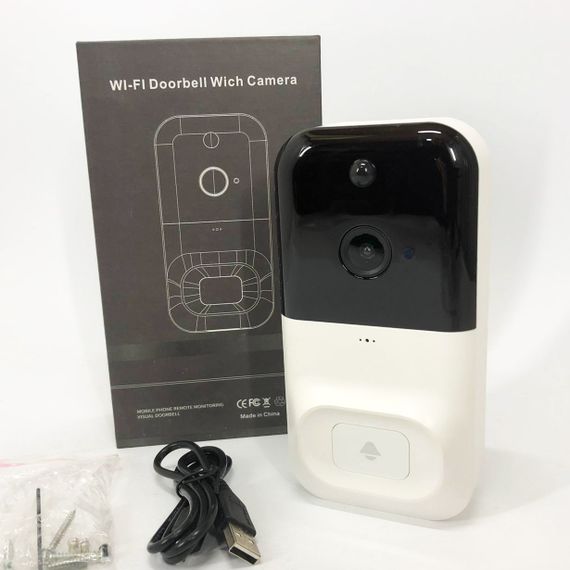 Камера з хмарним сховищем даних SMART DOORBELL X5 wifi, Відеокамера для стеження, Камери для квартири ZG-94 | Зображення 1