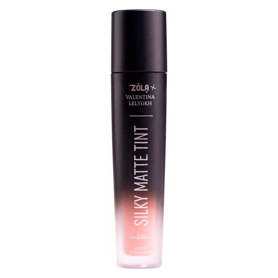 Жидкие тени для век ZOLA x Valentina Lelyukh Silky Matte Tint — 08 Pink Opal (3.2 г) | Зображення 1