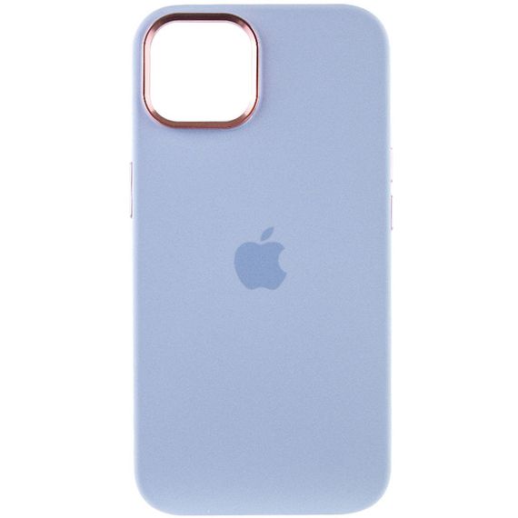Чохол Silicone Case Metal Buttons (AA) для Apple iPhone 12 Pro Max (6.7") | Зображення 1