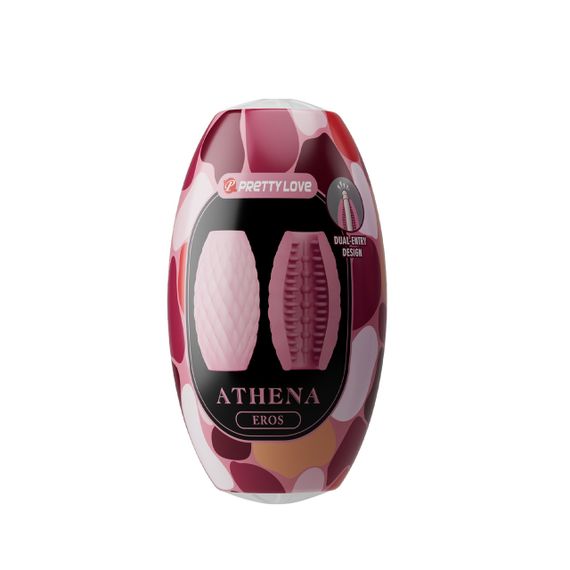 Мастурбатор яйцо Pretty Love - Athena EROS Pink, BM-00900T99-1 Sex Aura | Зображення 6