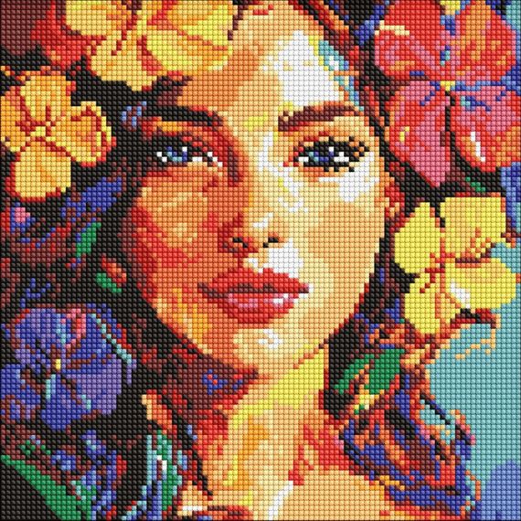 Алмазна мозаїка "Тропічна мрія" ©art_selena_ua AMO8264, 30х30 см