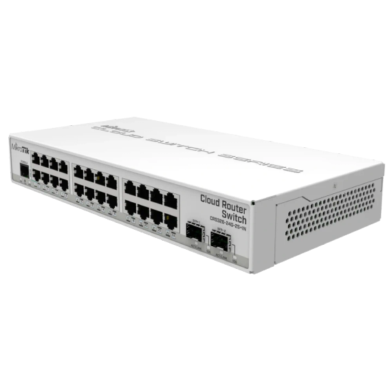 MikroTik 326-24G-2S+IN (CRS326-24G-2S+IN) Комутатор 24 порти керований | Зображення 1