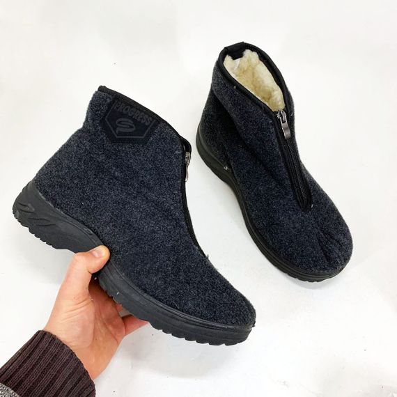 Теплі водонепроникні чоботи 41р, Чоловічі чоботи для активного відпочинку з гуми, Якісне робоче взуття KJ-22 | Зображення 7