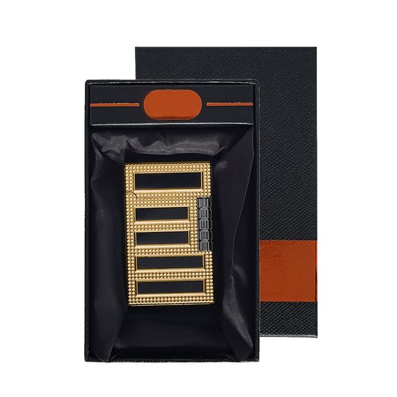 Зажигалка С Боковым Поджигом "Side Roller Lighter Gold" | Зображення 2