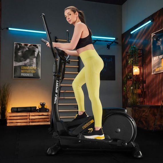 Орбитрек Trex Sport TX-700ECT Stark электромагнитный черный | Зображення 2