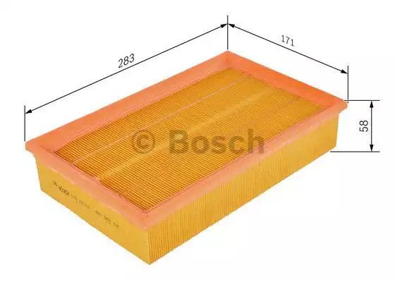 Фільтр повітряний MB E-CLASS (W124) E200,e220, BOSCH (1457433607) | Зображення 4