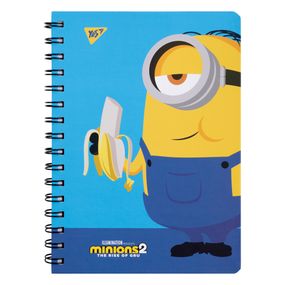 Блокнот YES А5 80 арк Minions Banana (151774)