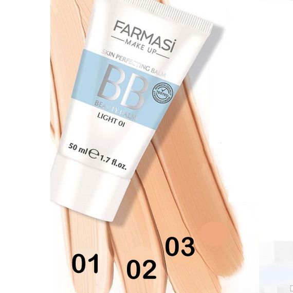 Пробник саше тестер тонального бб крему Farmasi bb cream spf15 Medium 03 2,5 мл | Зображення 5
