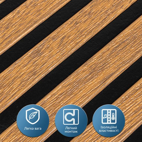 Панель-рейка 680х670х5мм Коричнево-черній SW-00002533 | Зображення 3