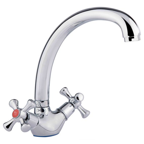 Змішувач для кухні Lidz (CRM) -75 21 271F-3