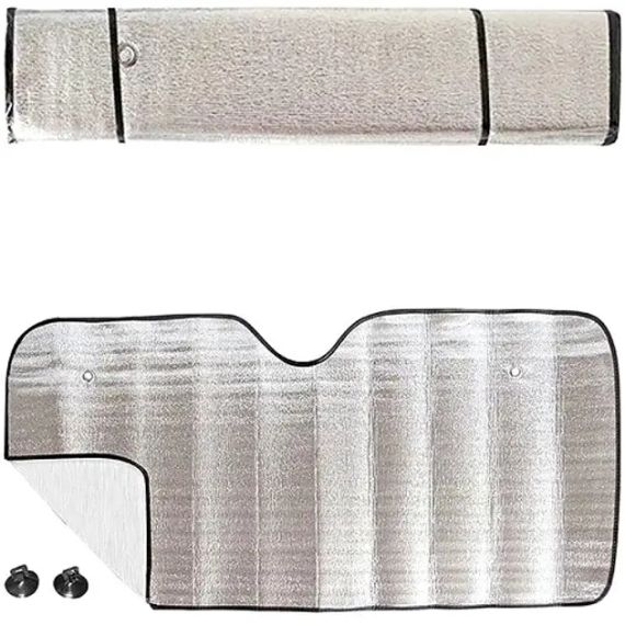 Сонцезахисна шторка на лобове скло 140*70 см | Зображення 4