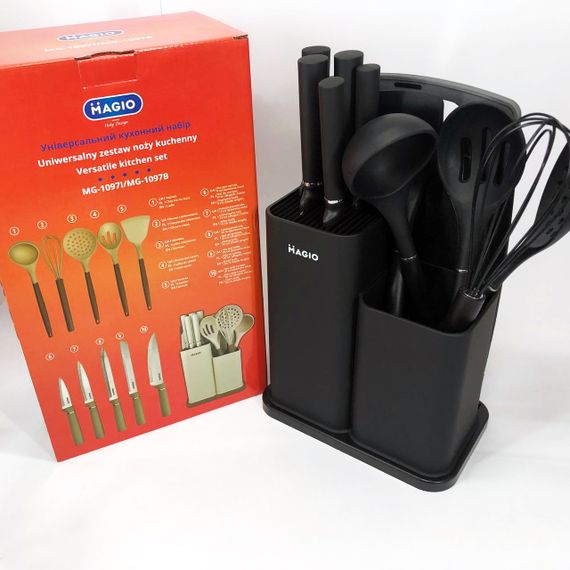 Силіконові аксесуари для кухні Magio, Набір зручних силіконових кухонних аксесуарів VT-11 | Зображення 6