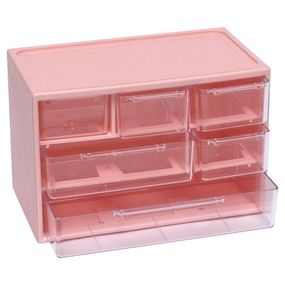 Органайзер настольный WXS-4 на 6 отделений Pink