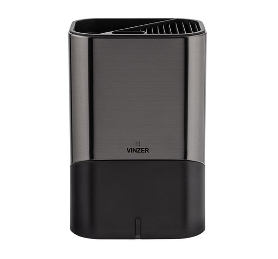 Подставка для ножей и кухонных принадлежностей с ионизатором Vinzer Graphite Collection VZ-50341 15х11.7х22.7 см