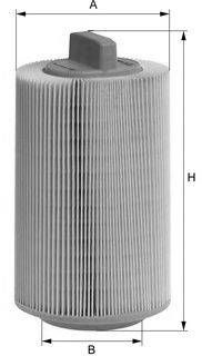 Фільтр повітряний MB (вир-во M-filter) MFILTER A866 на MERCEDES-BENZ E-CLASS седан (W212)